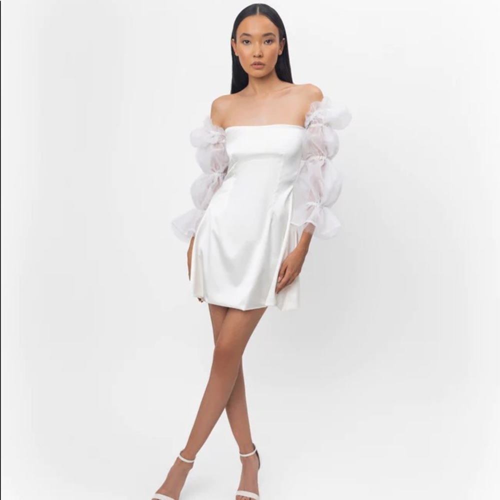 Lurelly Cloud Silk Dress